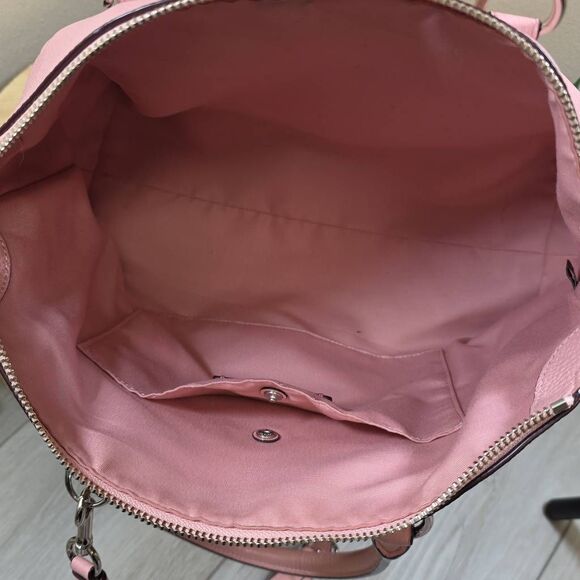 Coach Emma Pebbled Leather Satchel - Picture 14 of 16